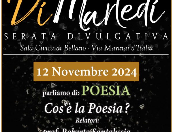 DiMartedì – 2024 – Poesia