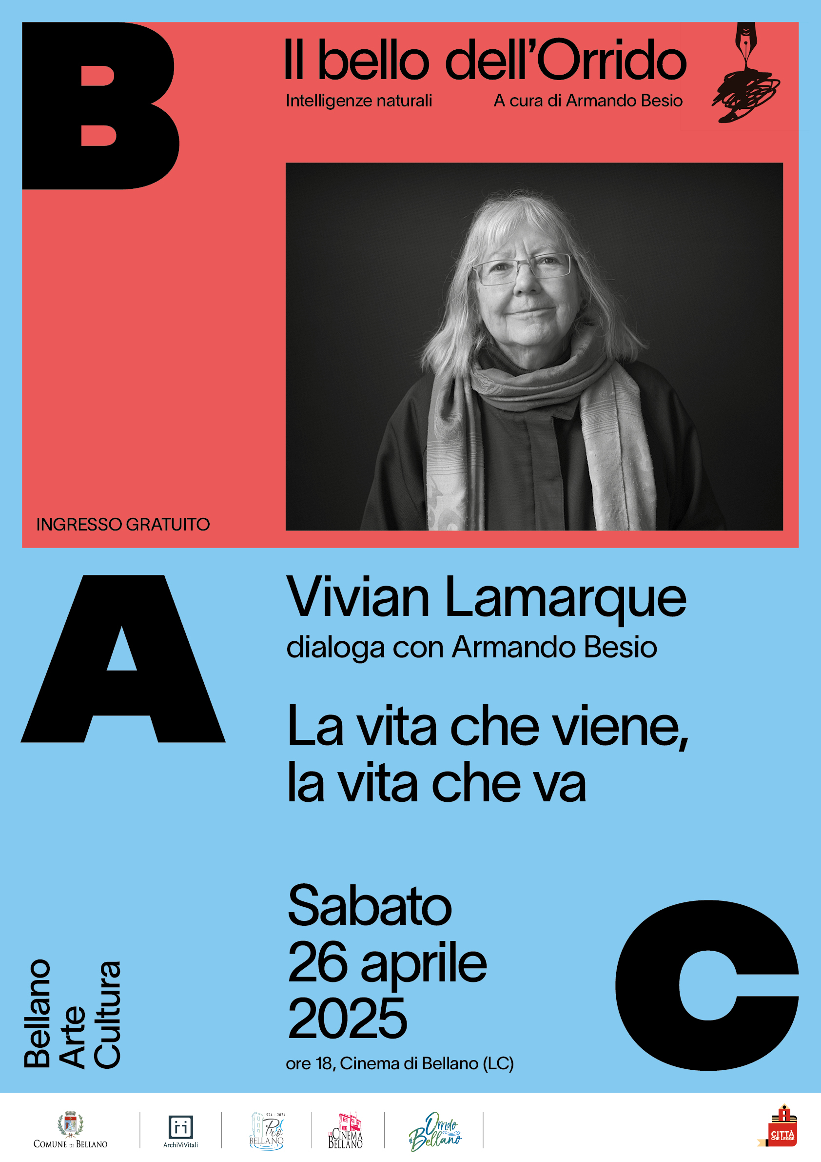 locandina il bello dell'orrido con Vivian Lamarque
