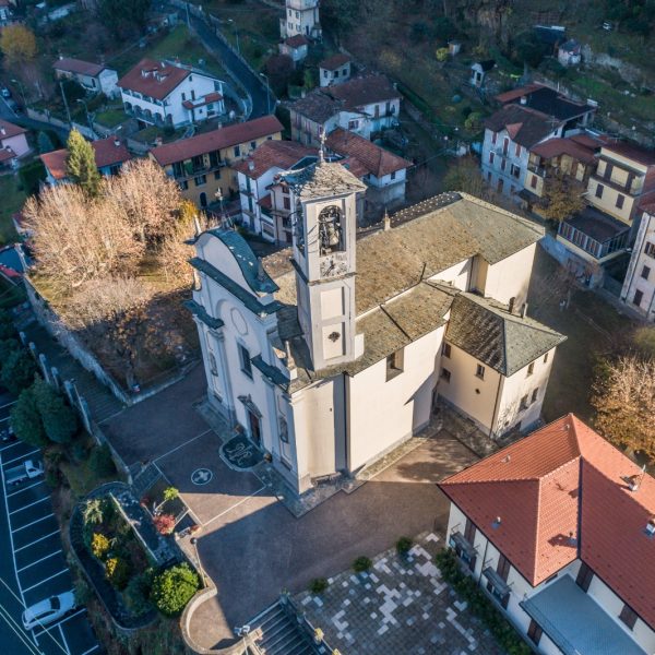 Santuario di Lezzeno dall'alto