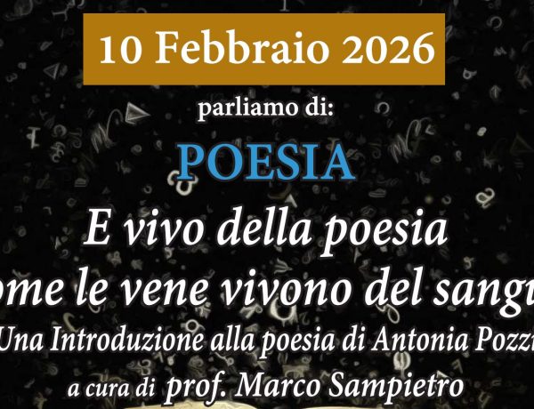 Rassegna “DiMartedì” 2025/2026 – Poesia