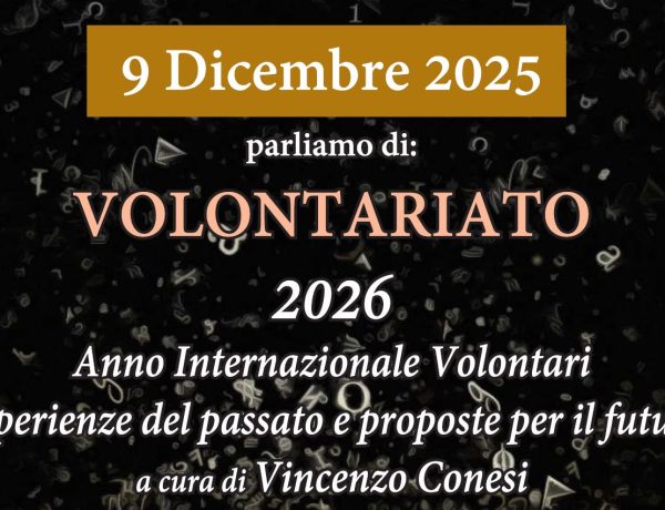 Rassegna “DiMartedì” 2025/2026 – Volontariato
