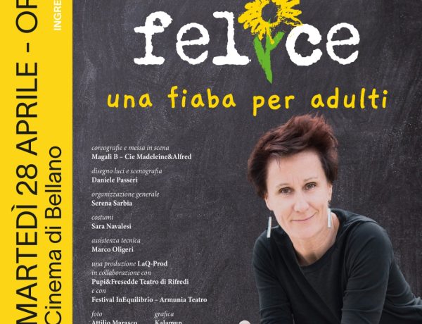 “Infanzia Felice” di e con Antonella Questa